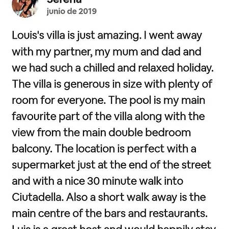 Sirena * Cala'N Blanes (Menorca)